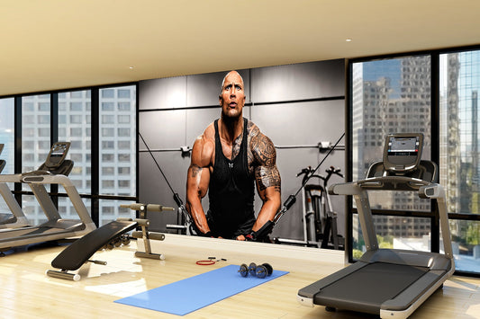Muscle Over Matter wallpaper sticker