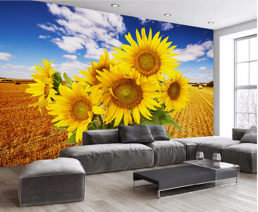 The Sunflower Wallpaper For wall