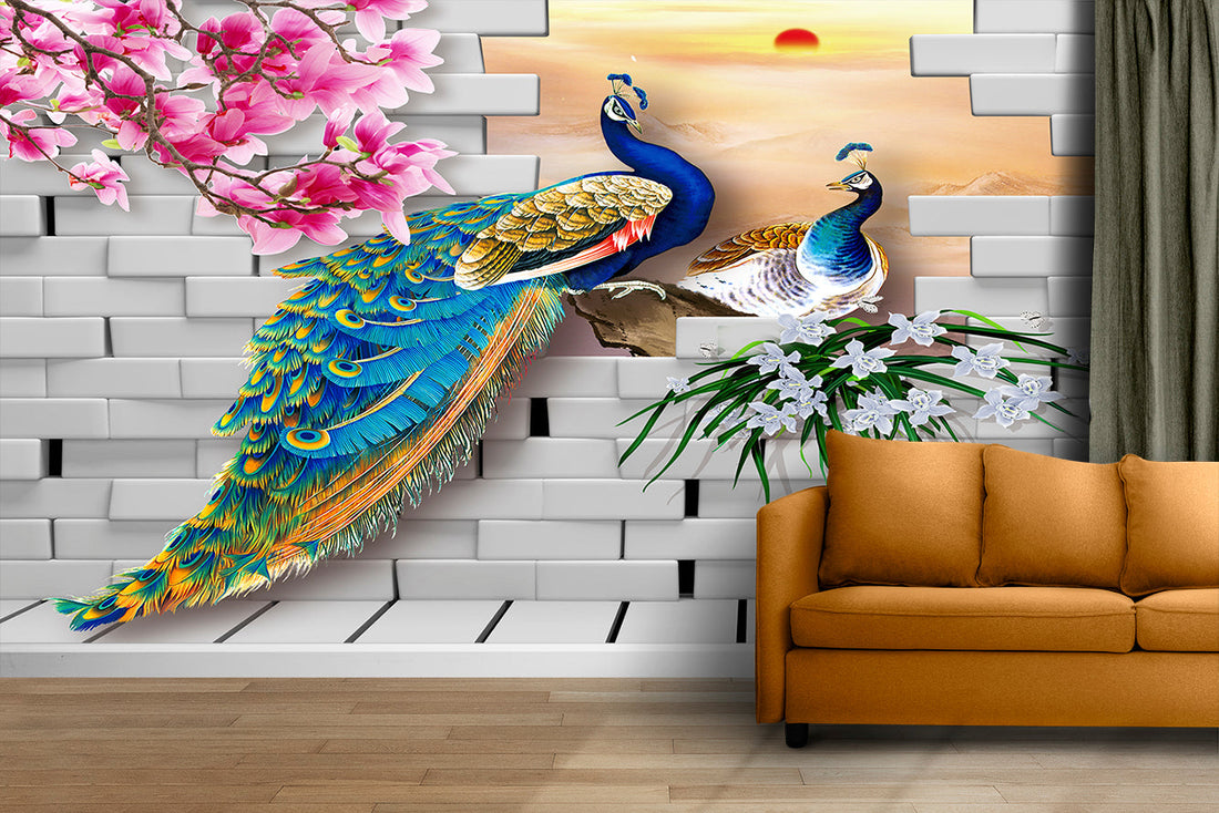 Morni sunset wallpaper sticker