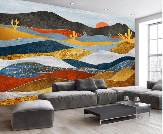 The Golden Wallpaper for wall