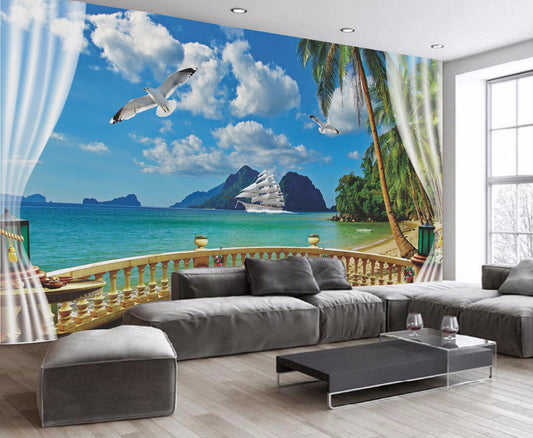 The Flying bird Wallpaper sticker