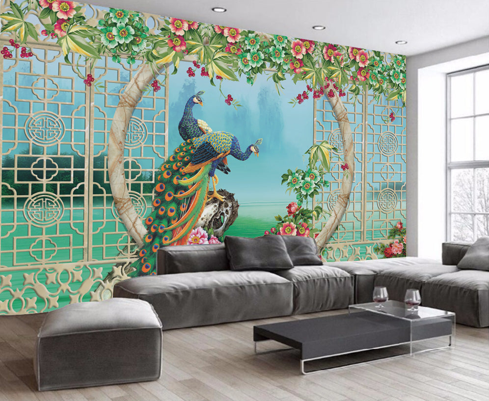 The mor morni wallpaper sticker