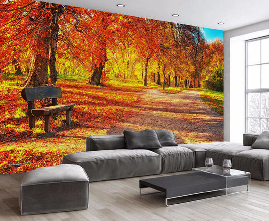autumn fall wallpaper sticker
