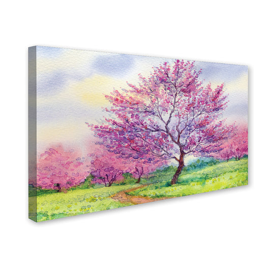 Classic Blossom Tree Canvas Wall Painting