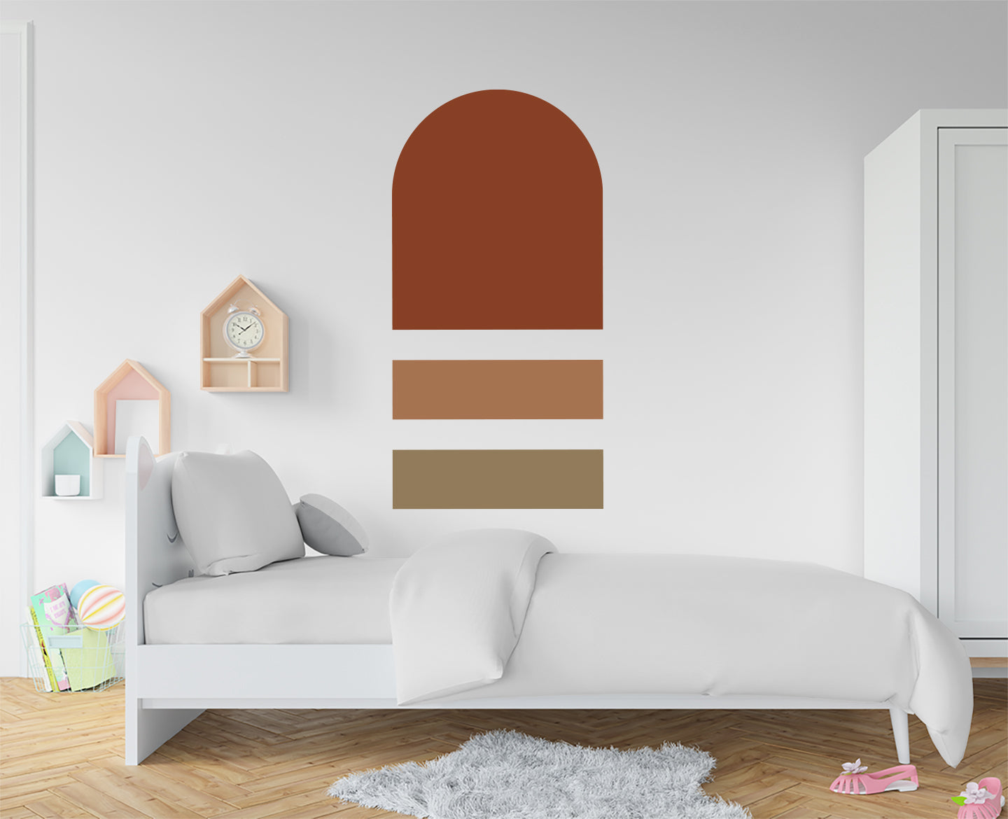 Geometric shapes Wall Sticker – www.decordaddystore.com