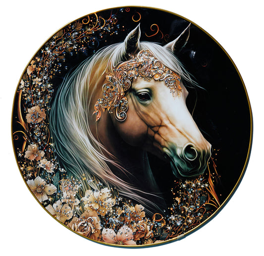 The Horse Crystal Wall Art Painting