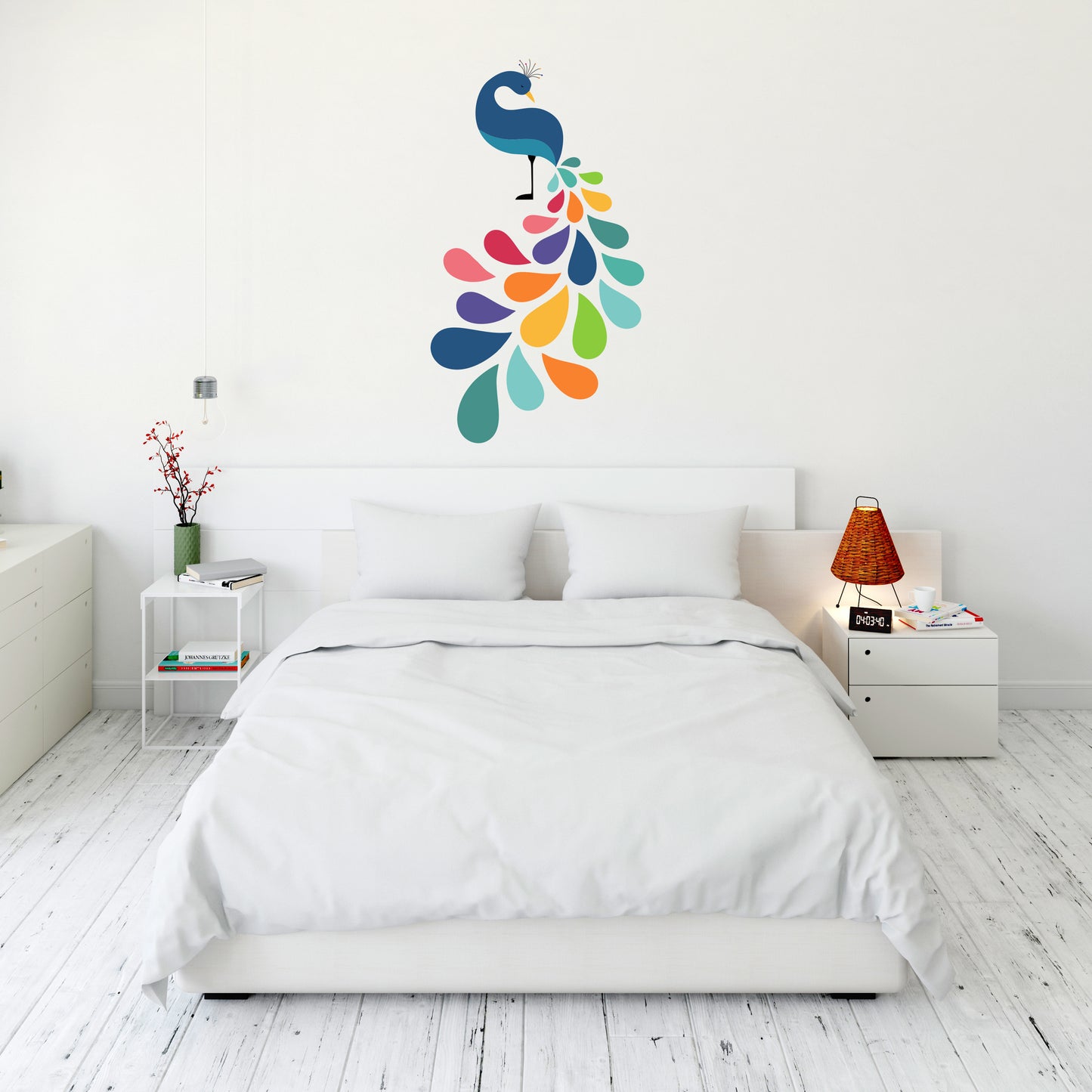 Morni Print Wall Art Paper Sticker