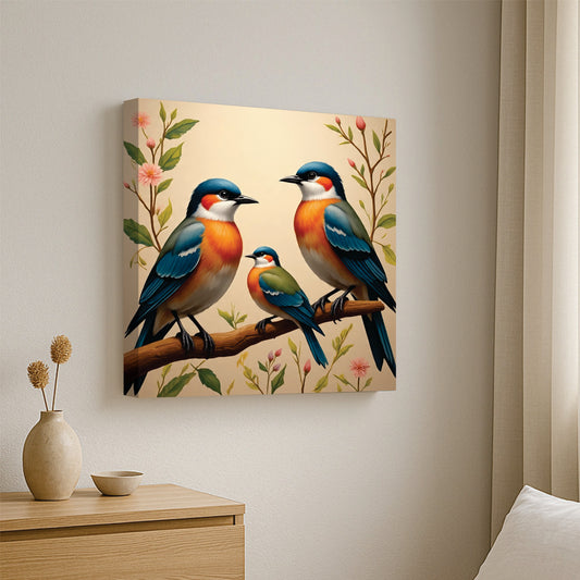 Soaring Grace: Beauty in Motion Canvas Wall Art Stretched Frame Painting