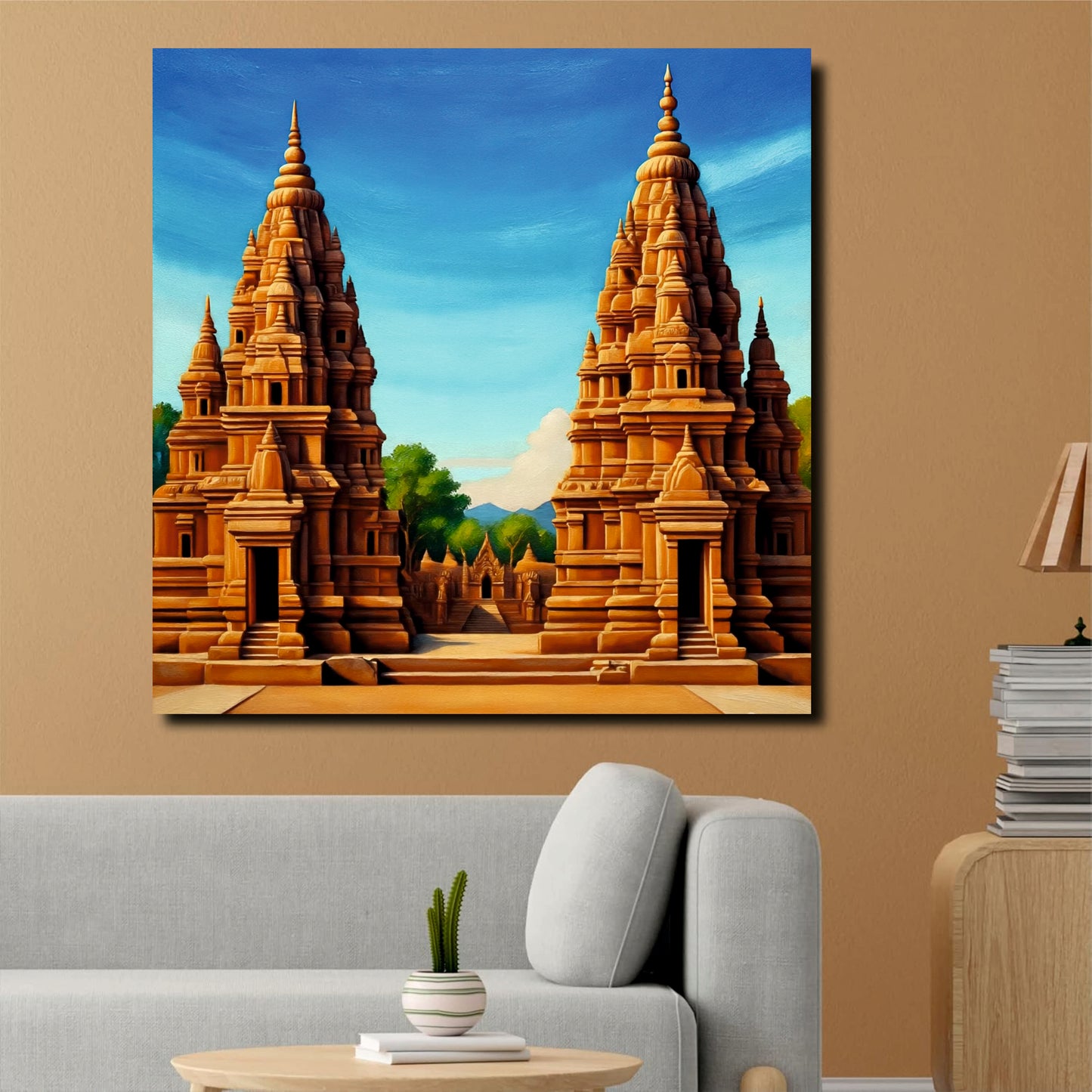 Echoes of Heritage in Every canvas Wall Art Stretched Frame Painting