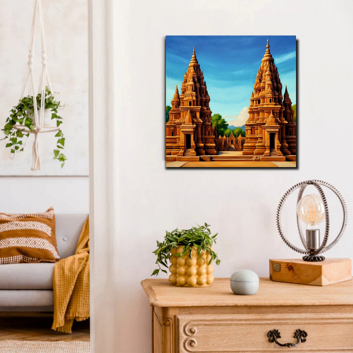 Echoes of Heritage in Every canvas Wall Art Stretched Frame Painting