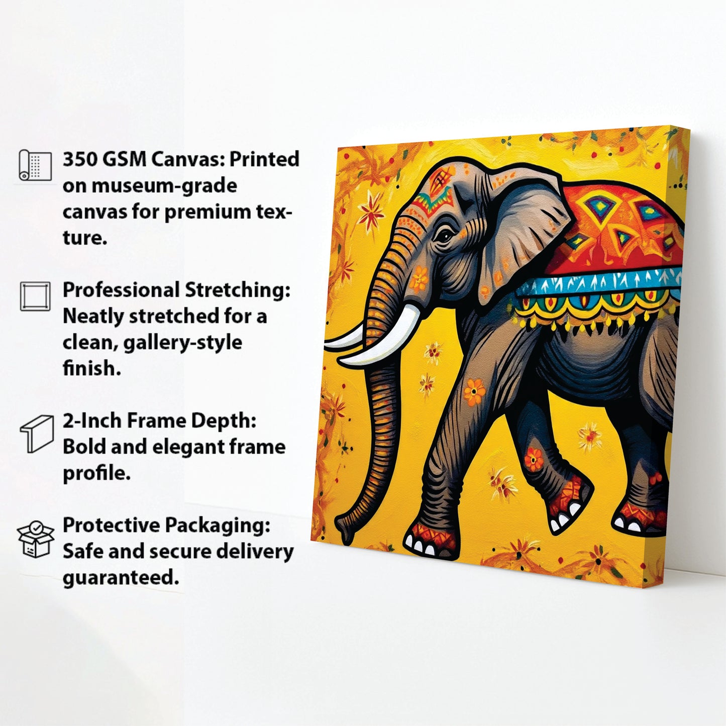 Stillness in Motion — The Heartbeat of the Forest Canvas Wall Art Stretched Frame Painting