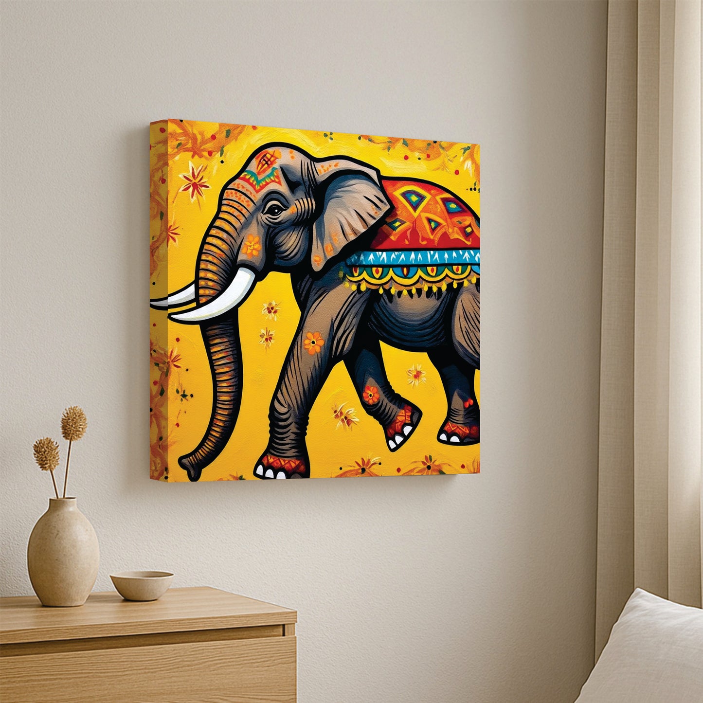 Stillness in Motion — The Heartbeat of the Forest Canvas Wall Art Stretched Frame Painting