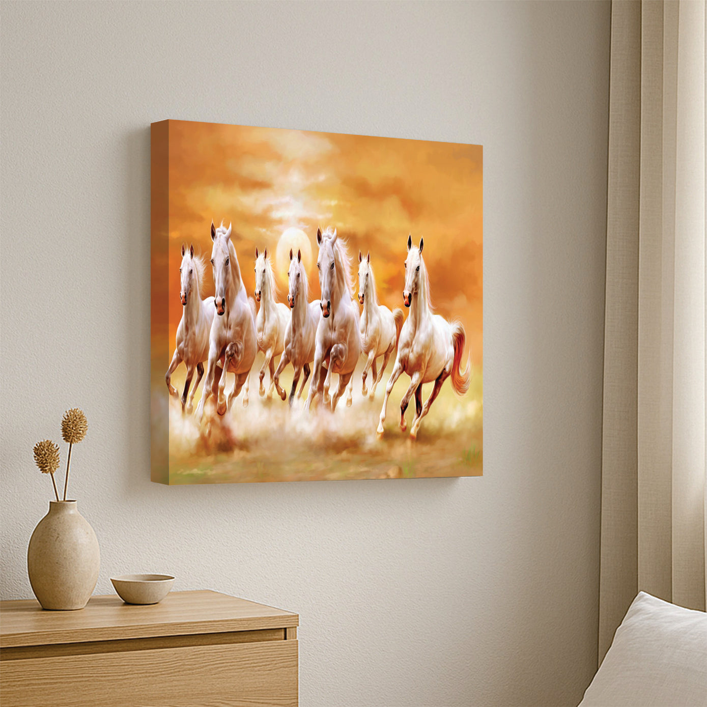 Running Horse Wall Art Canvas – Premium Modern Home Decor