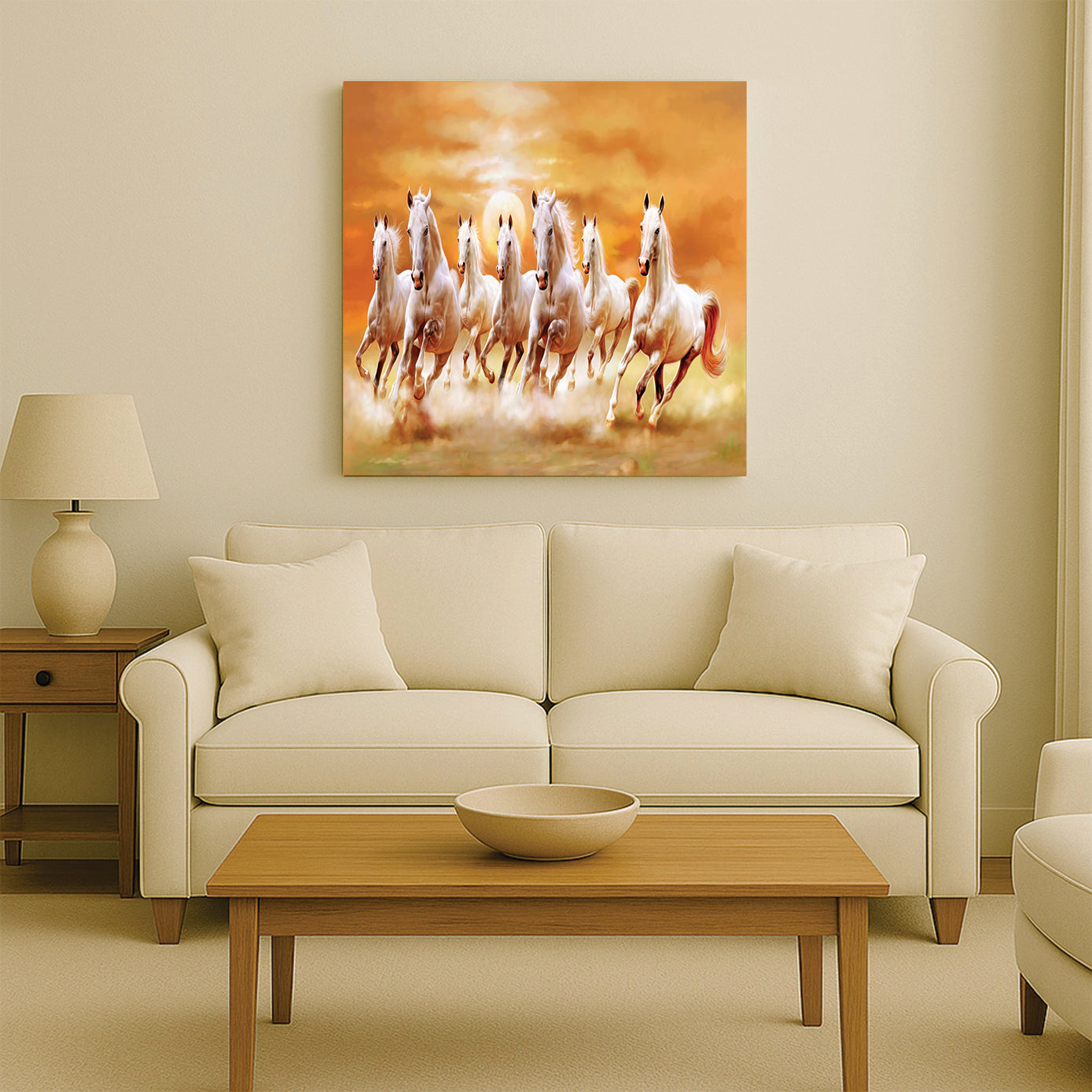 Running Horse Wall Art Canvas – Premium Modern Home Decor