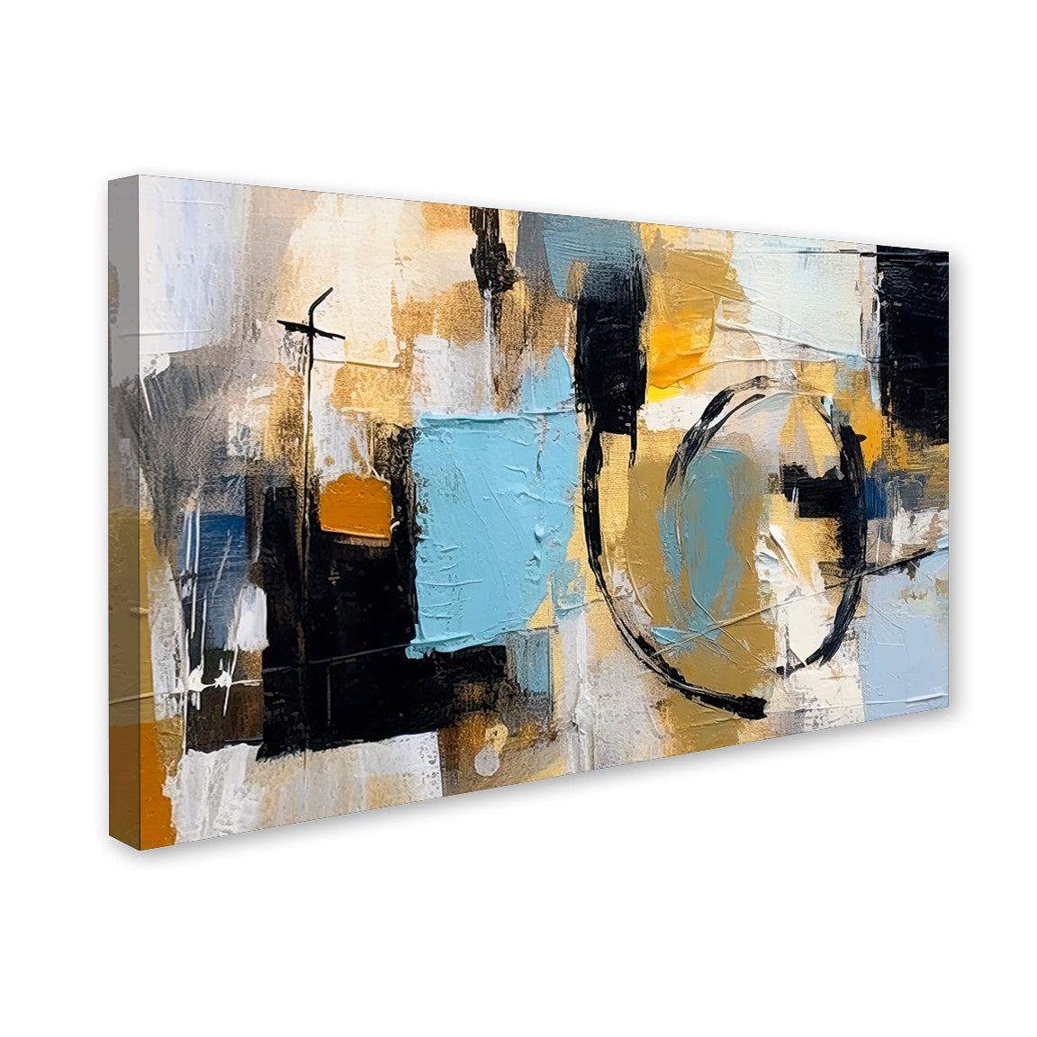 Abstract Canvas Wall Painting | Modern Premium Wall Art for Living Room | Ready to Hang | Decor Daddy