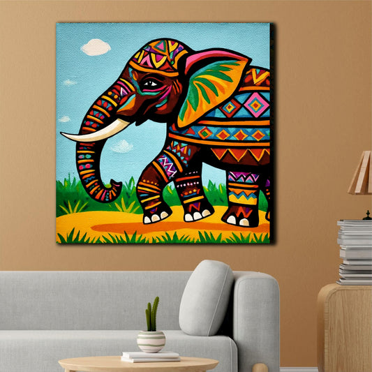 Stillness in Motion — The Heartbeat of the Forest Canvas Wall Art Stretched Frame Painting
