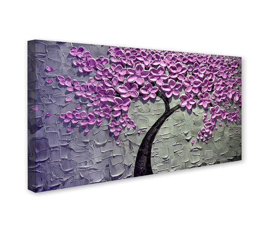 Pure Blossom canvas wall art paper
