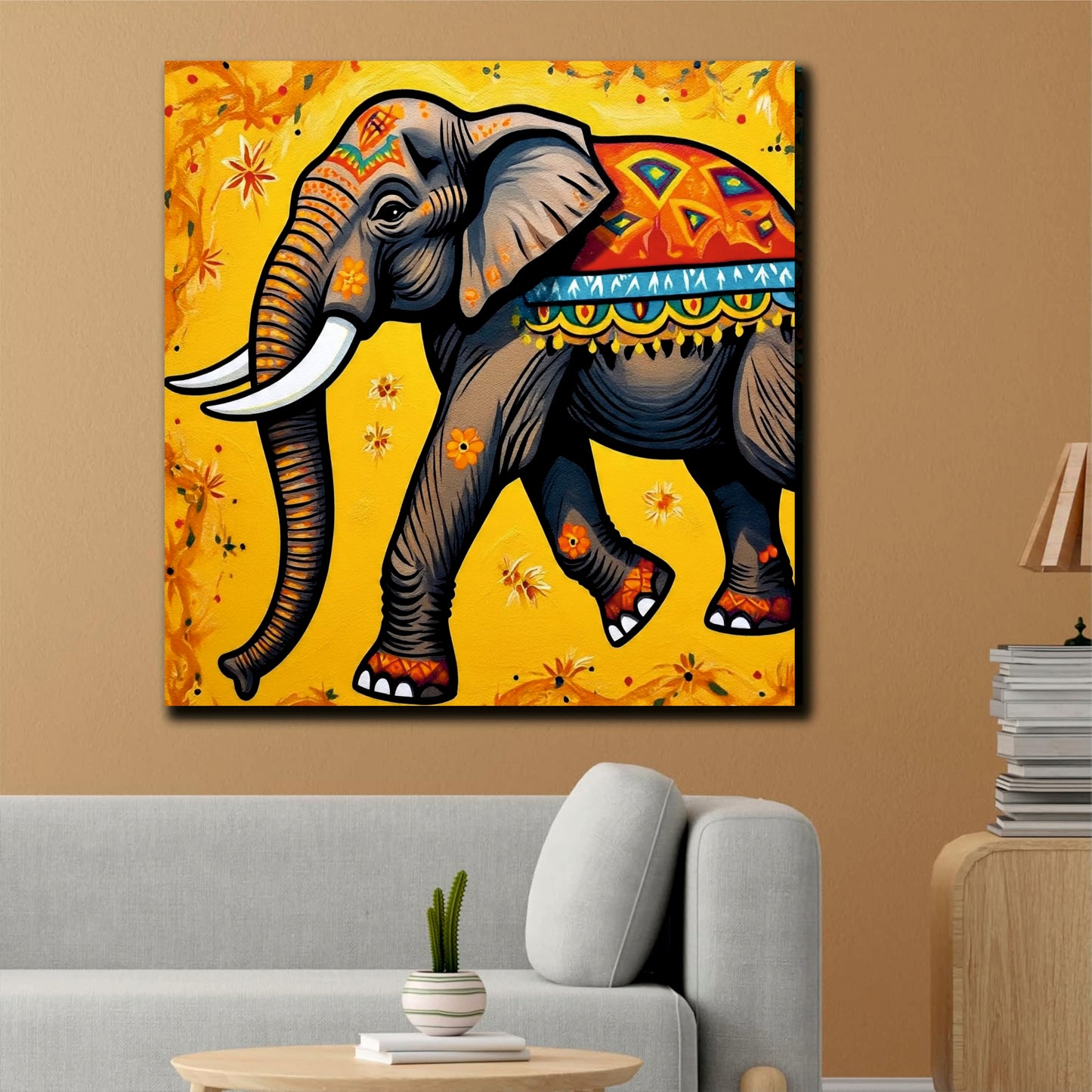 Stillness in Motion — The Heartbeat of the Forest Canvas Wall Art Stretched Frame Painting