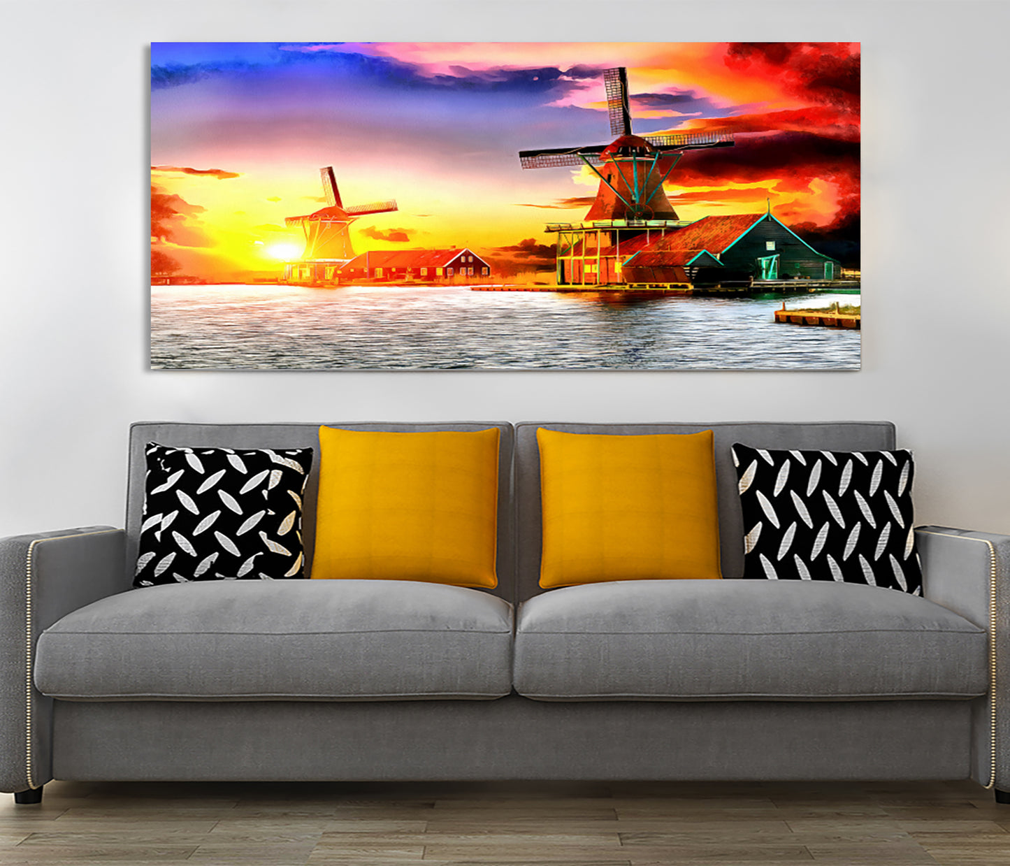 Woodland Paths Canvas Wall Art Painting