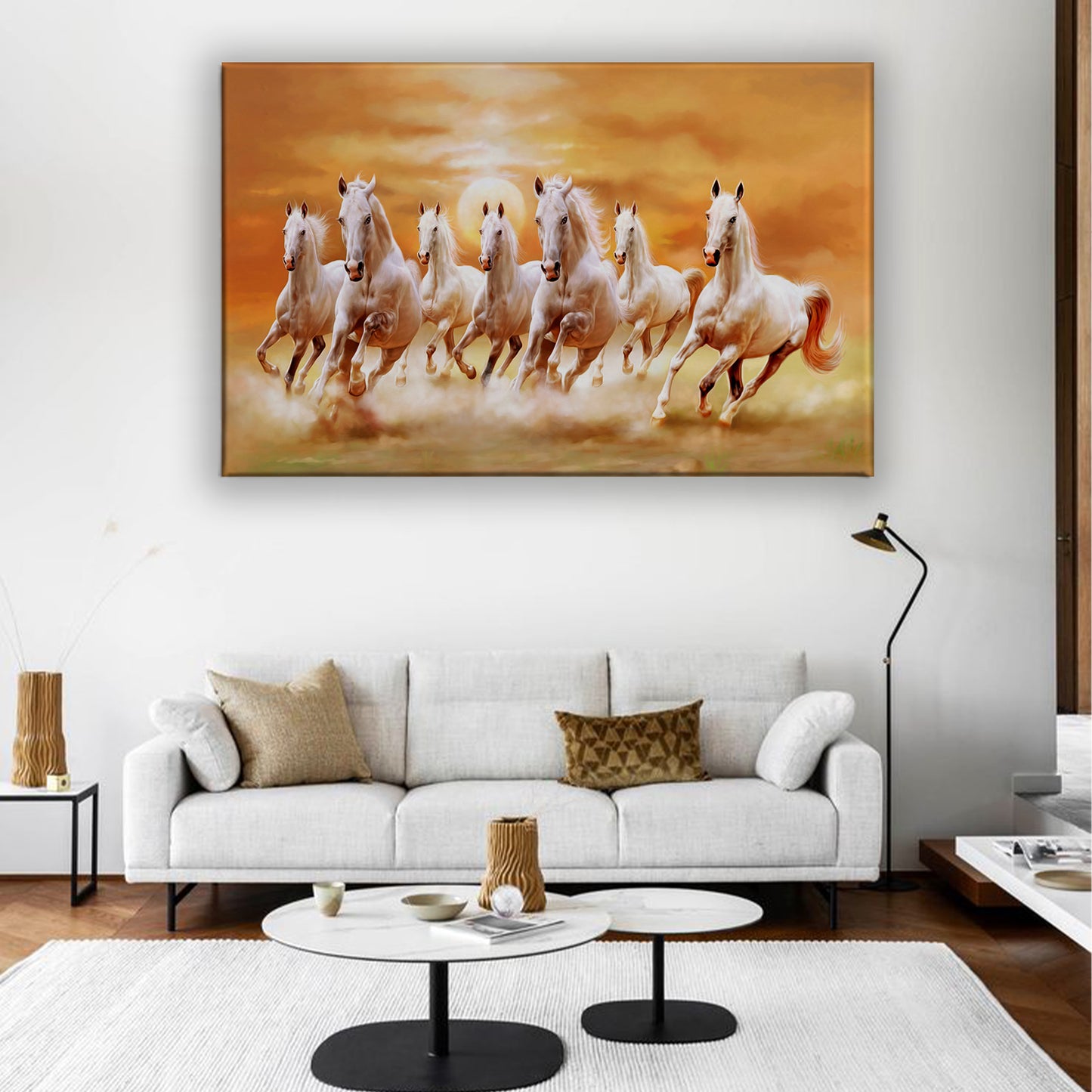Running Horse Wall Art Canvas – Premium Modern Home Decor