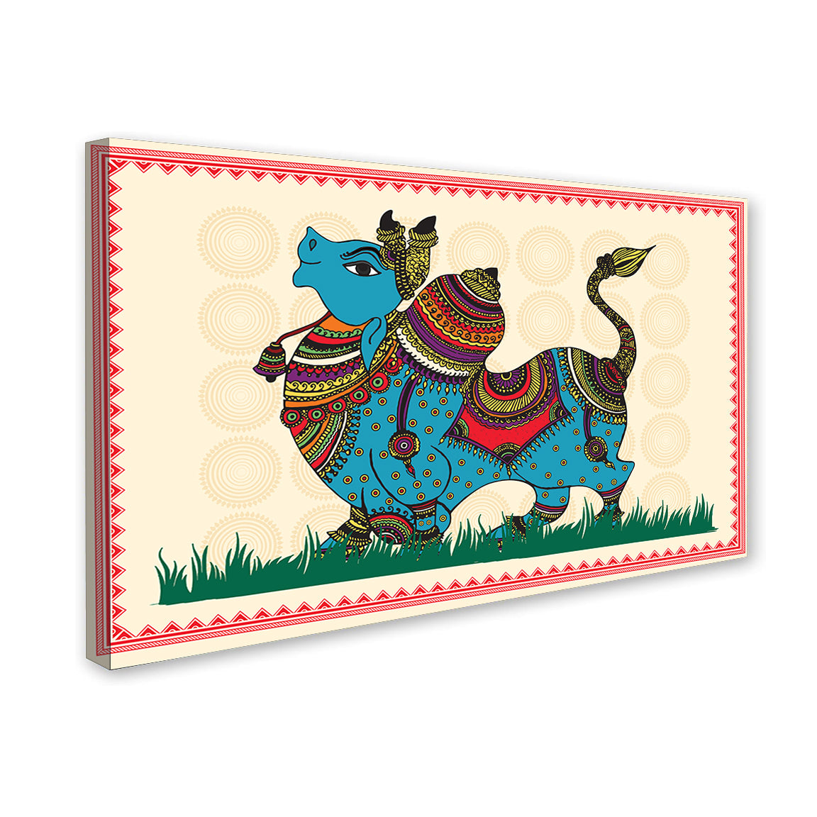 Classic Nandi Premium Canvas Wall Painting