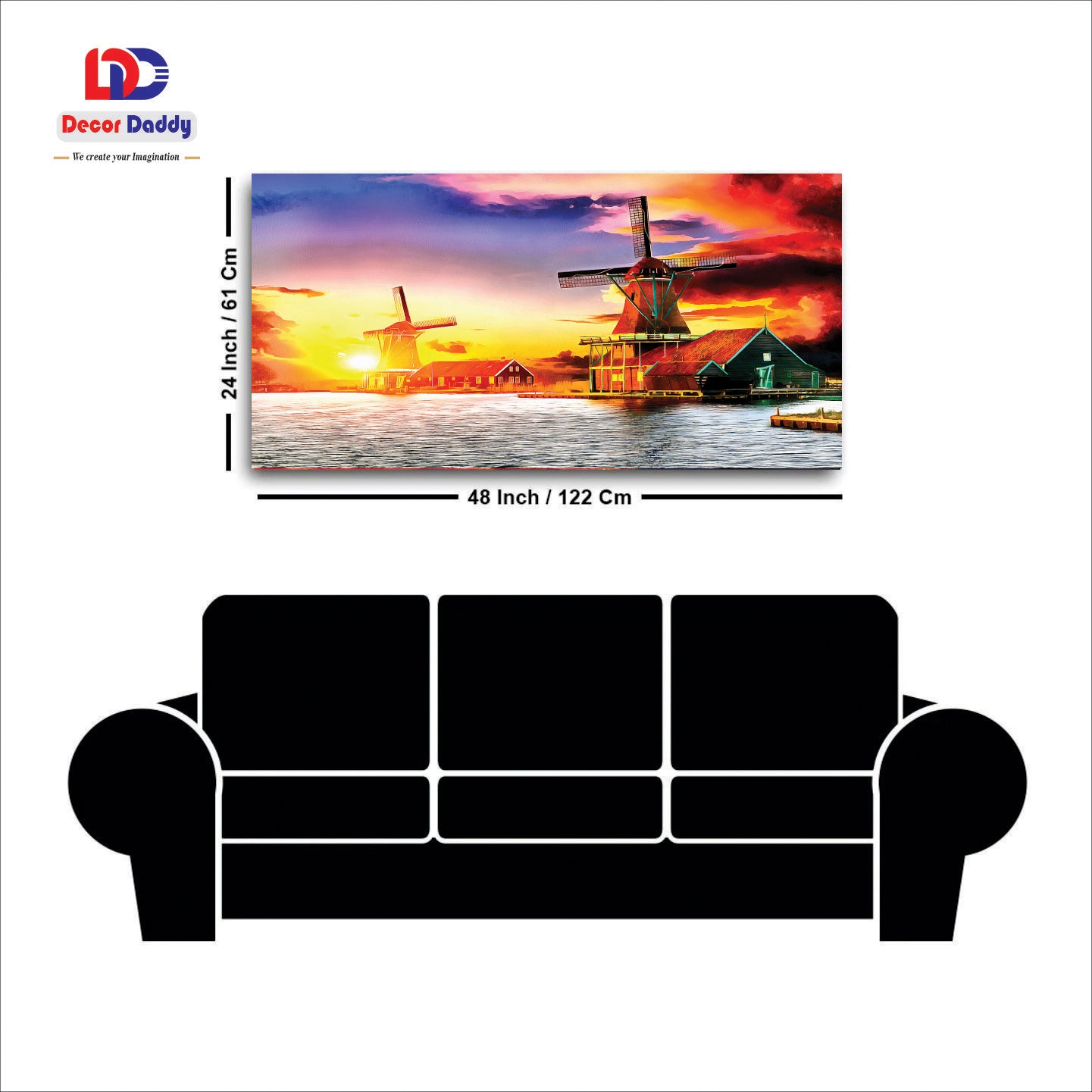 Woodland Paths Canvas Wall Art Painting