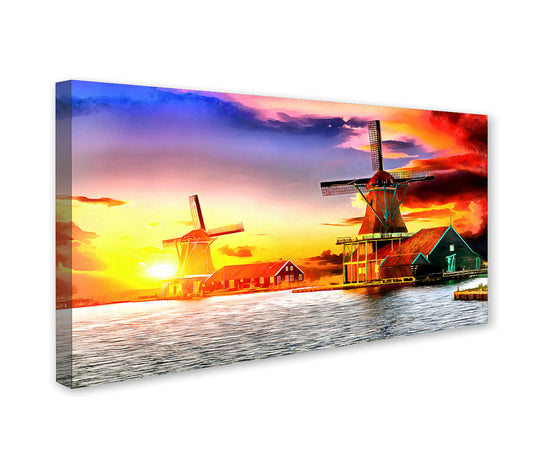 Woodland Paths Canvas Wall Art Painting