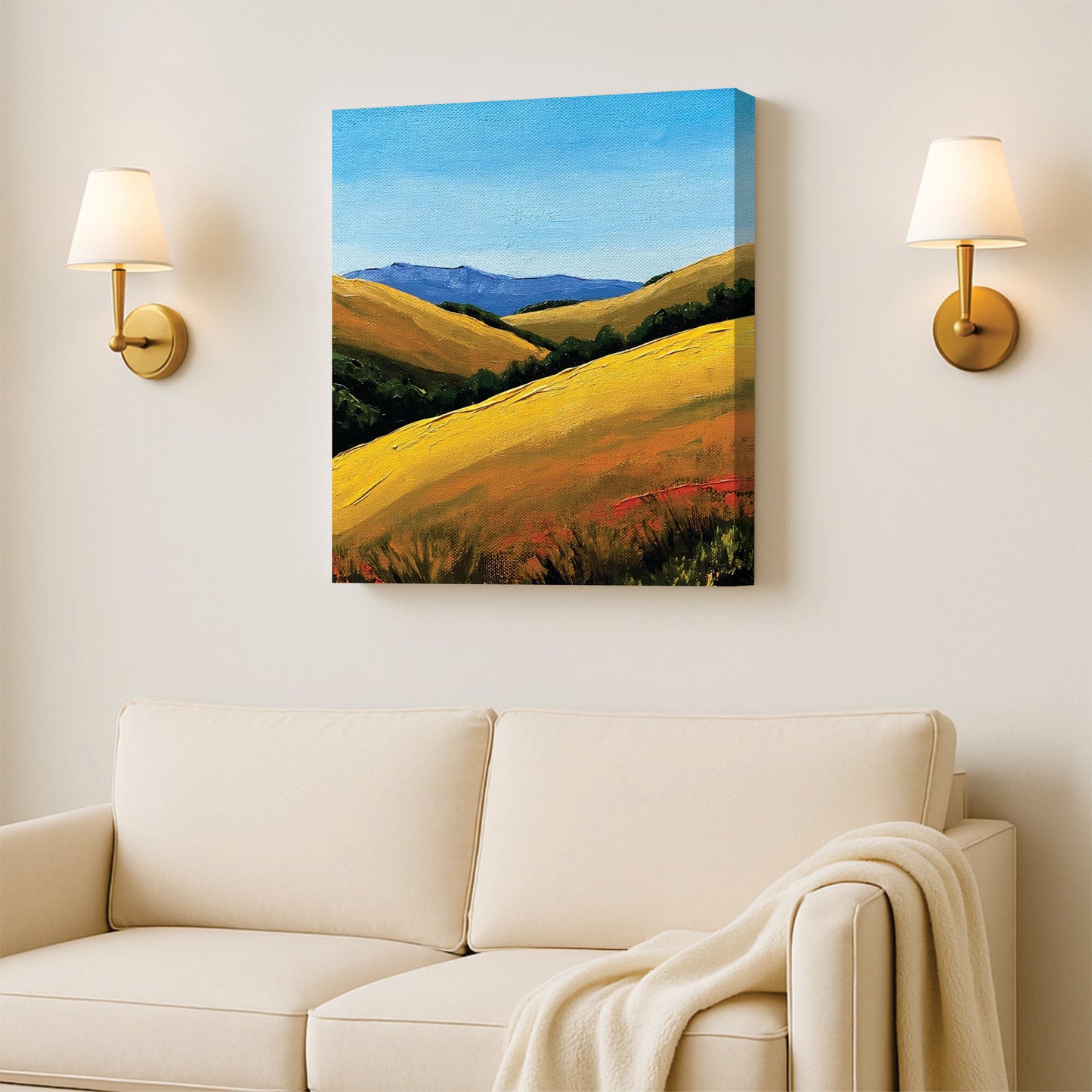 Scenic Nature Views – Refresh Your Walls with Calmness Canvas Wall Art Stretched Frame Painting