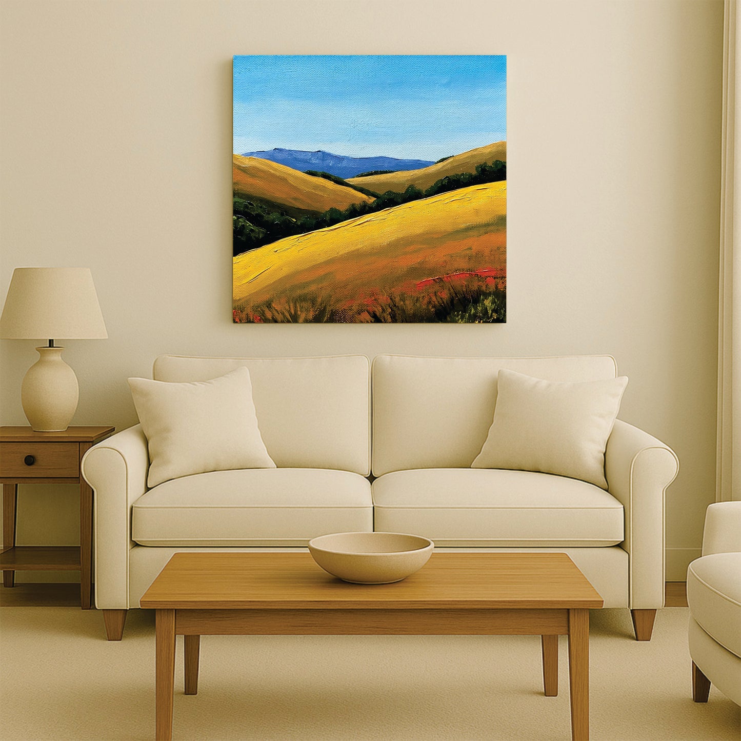 Scenic Nature Views – Refresh Your Walls with Calmness Canvas Wall Art Stretched Frame Painting