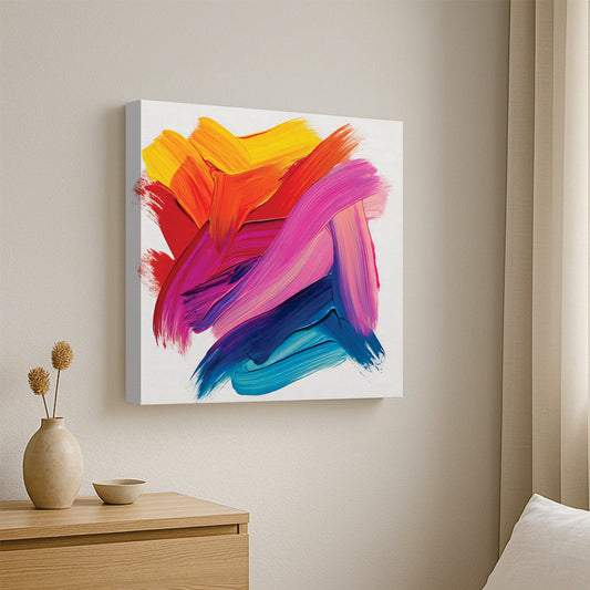 Artistic Expression – Elegant Abstract Canvas  Wall Art Stretched Frame Painting