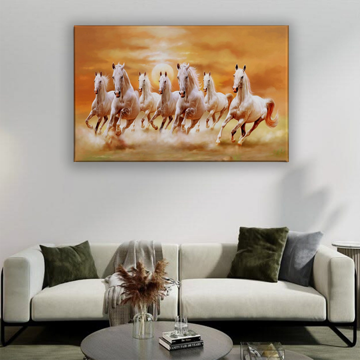 Running Horse Wall Art Canvas – Premium Modern Home Decor