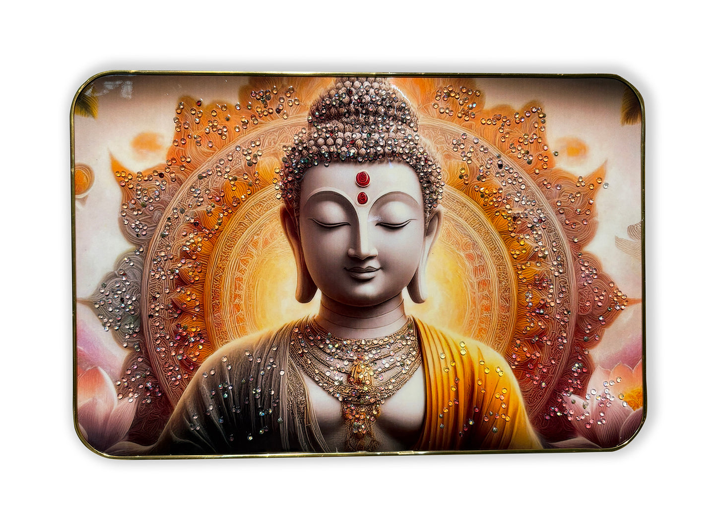 The Classic Buddha Crystal Painting