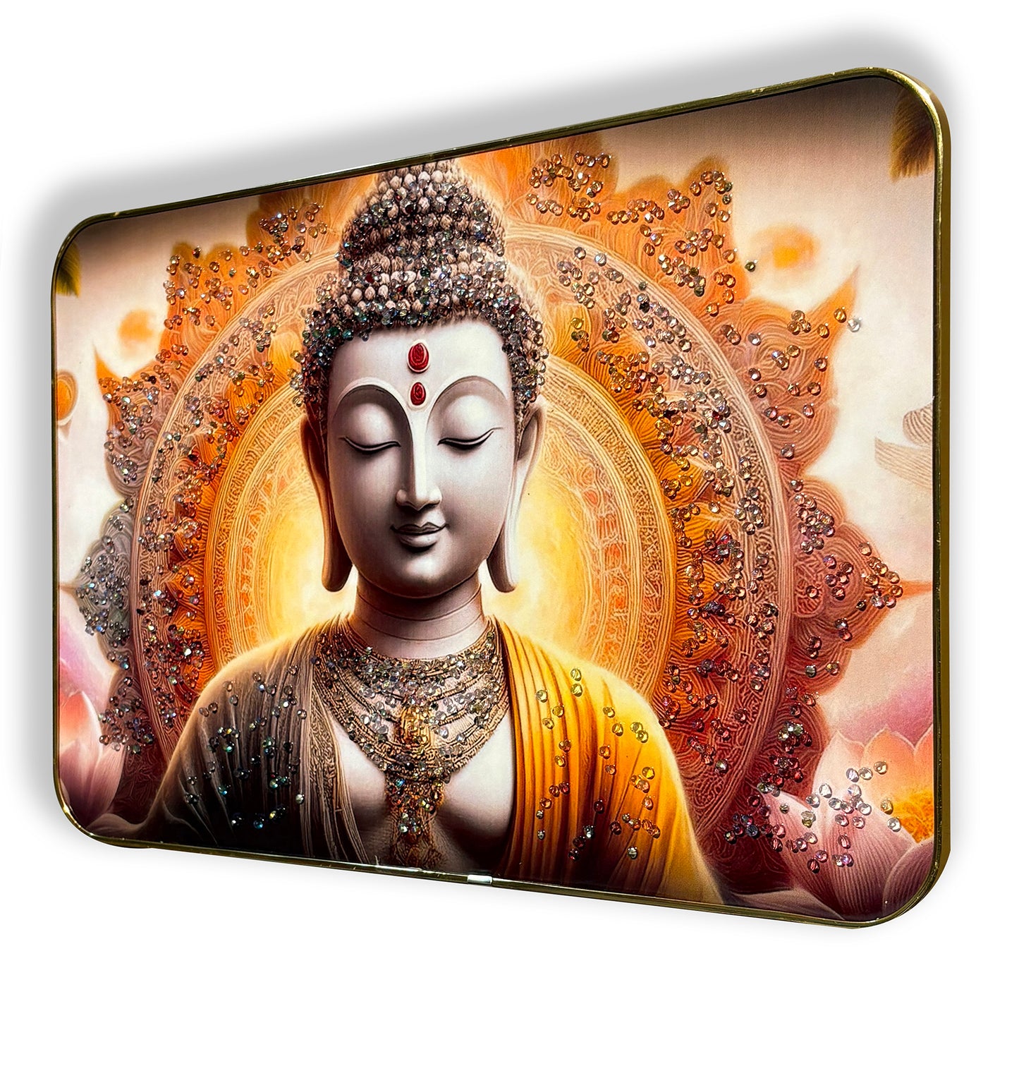 The Classic Buddha Crystal Painting