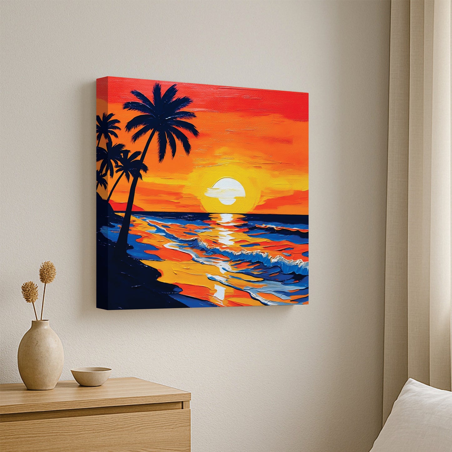 Hue & Harvest Canvas Wall Art Stretched Frame Painting